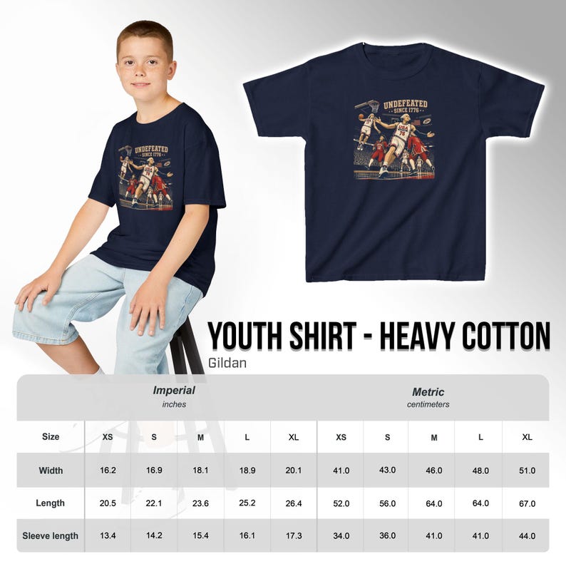 Comfort Colors® 4th of July Tee, Undefeated America Shirt, Funny Founding Fathers T-Shirt, USA Meme, Fourth of July Gift, Independence Day 画像 10