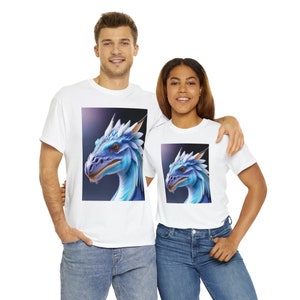 Unisex Heavy Cotton Tee , dragon tshirts