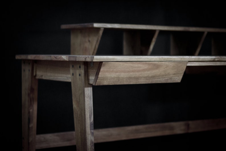 Holz Schreibtisch im nordischen Stil Bild 10
