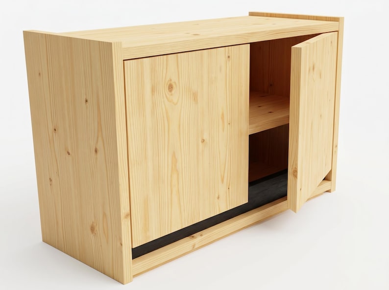 Modular Storage System | Stackable Shelving Wooden Cubes | French Cleat | Custom Build image 9