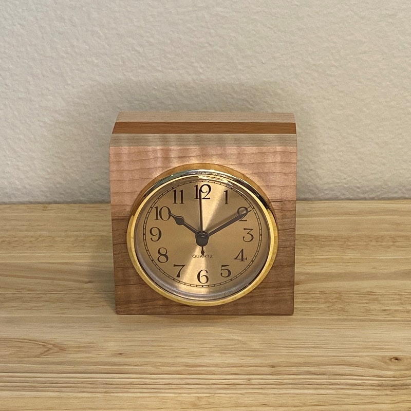 Rustic Desk Clock - Etsy