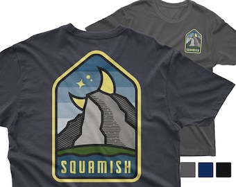 NIGHT TIME Stawamus Chief (impresión delantera y trasera)