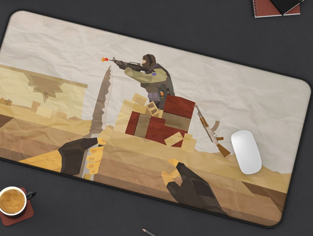 COUNTER STRIKE 2 Defusal High Quality Premium Desk Mat / - Etsy