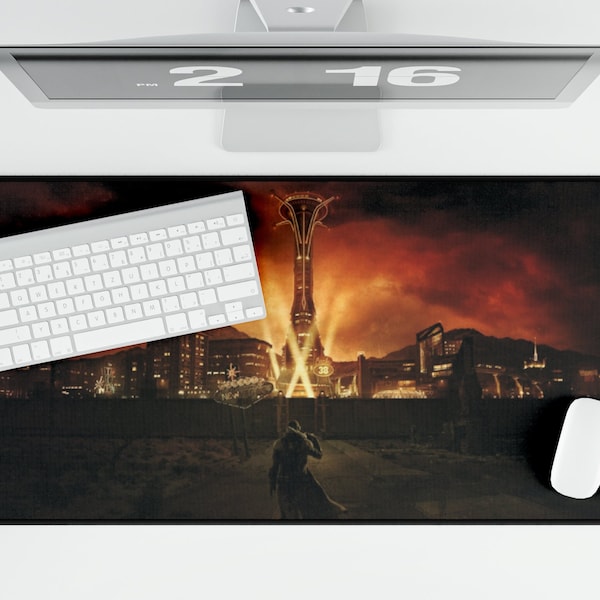 FALLOUT NEW VEGAS Gaming Desk Mat - Fallout Gift Desk Mat, Play Mat, XXl Mouse pad