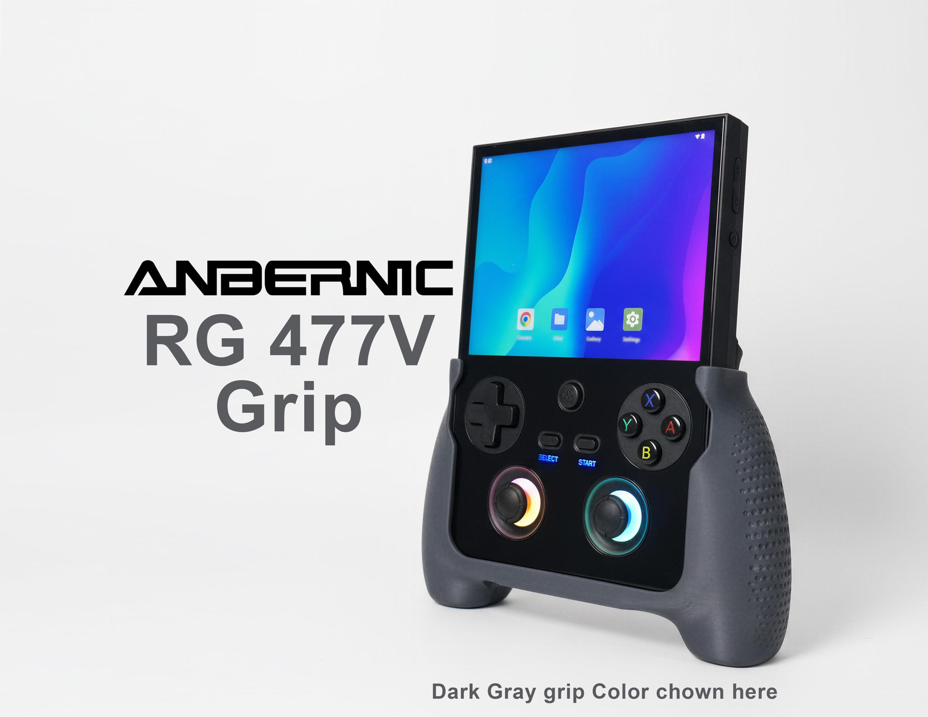 Anbernic RG 477V / RG477V Game Console Grip: Ergonomic 3D Printed