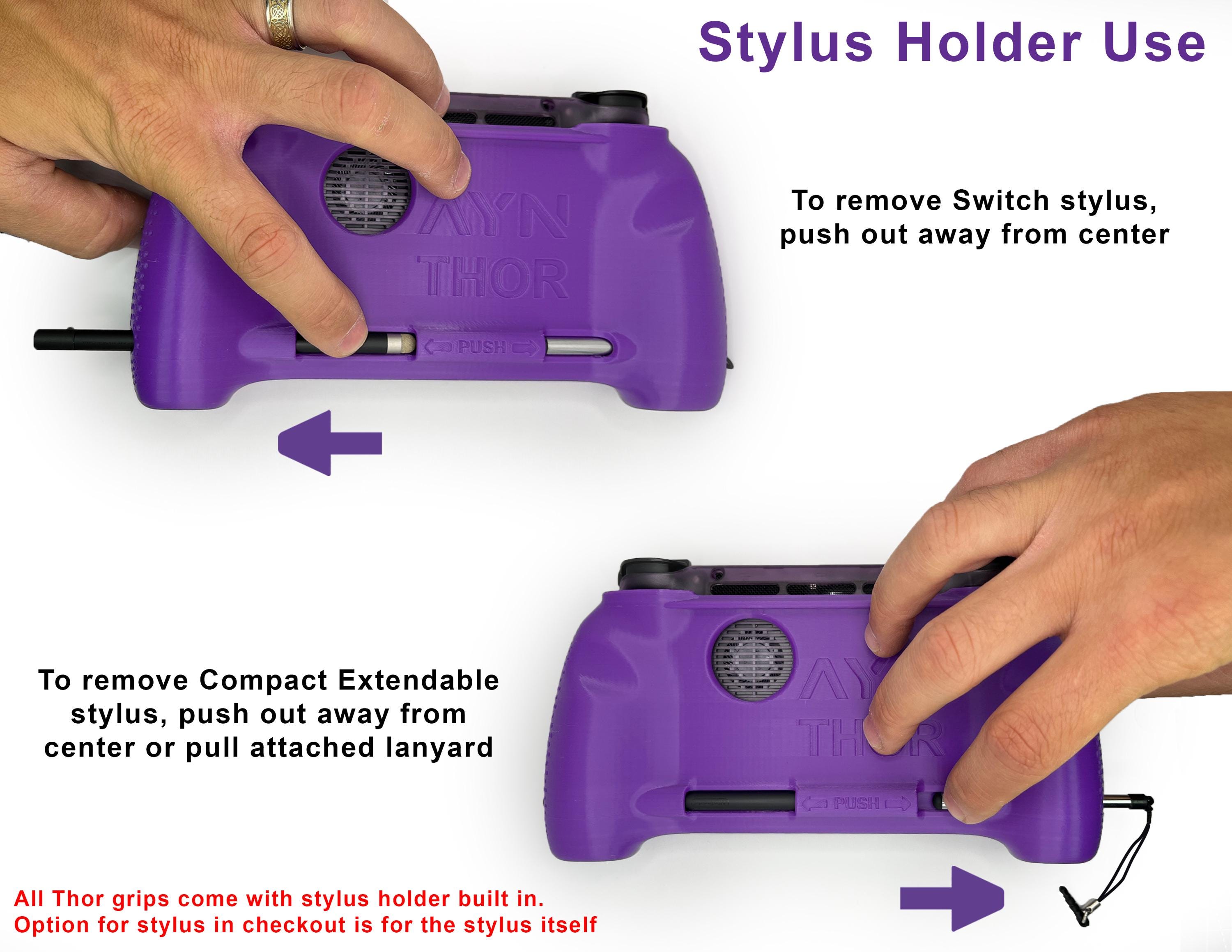Buy AYN Thor Grip: Ergonomic 3D Printed - Built in Stylus Holders