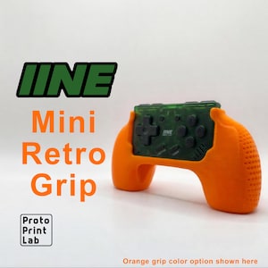 IINE Mini Retro Controller Grip: Ergonomic 3D Printed