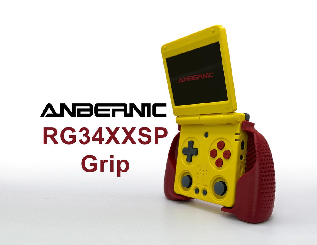 Anbernic RG34XXSP Game Console Grip: Ergonomic 3D Printed - Etsy