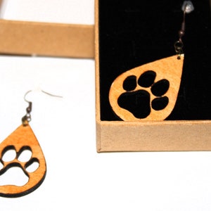 Paw-Print Earrings