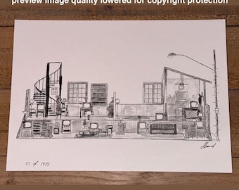 The 1975 'at Their Very Best' Stage Design - A4 Art Print - Etsy