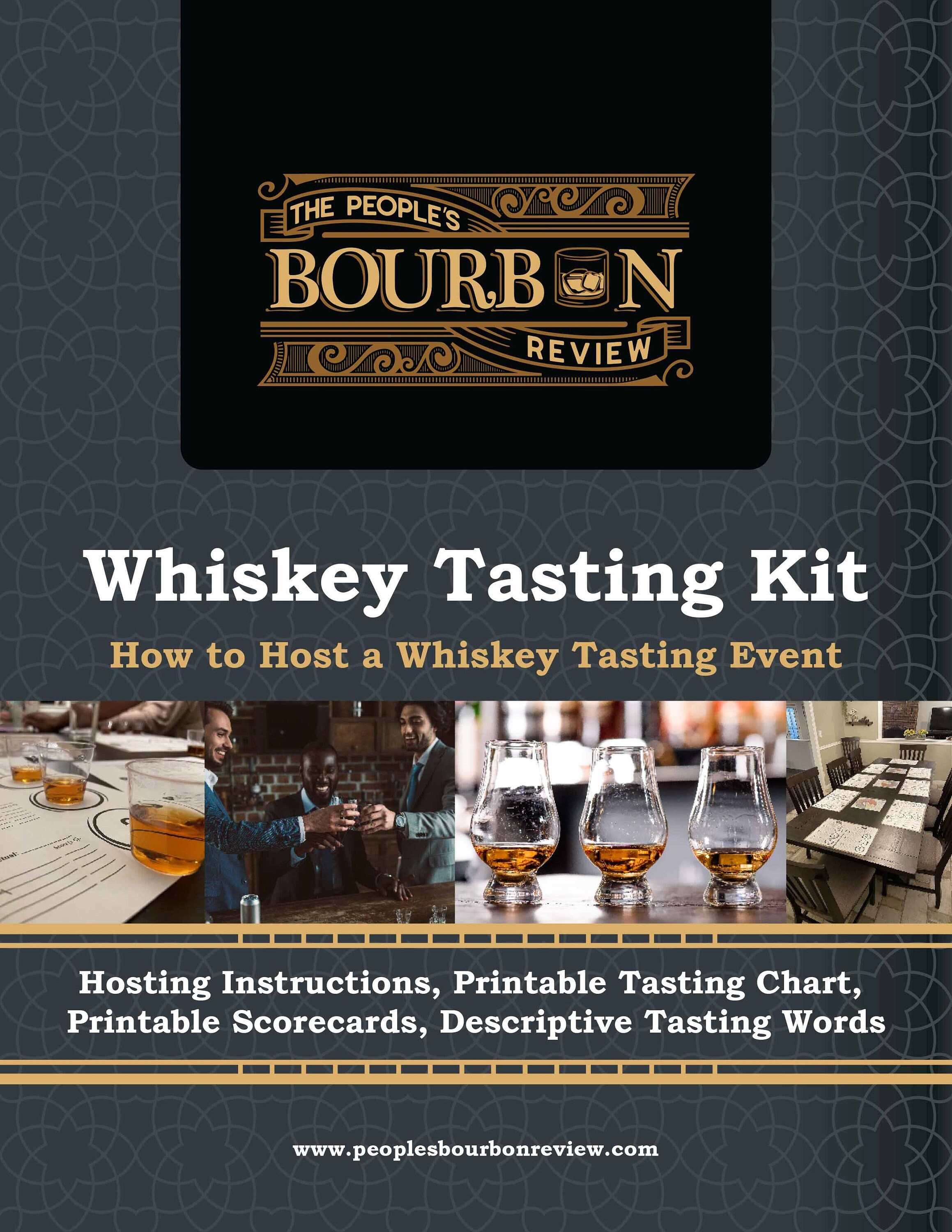 Whiskey/bourbon Tasting Kit Digital Download DIY Party Instructions