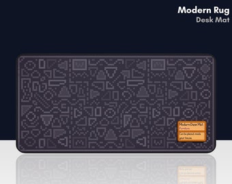 SV Gaming Mat - 'Modern Rug' Desk Mat, High-Resolution, 2 Sizes Available XL XXL