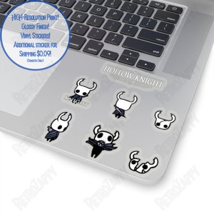 Hollow Knight Sticker Pack - Knight, High Resolution, 2 Sizes Available