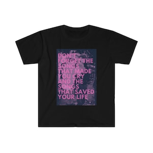 The Smiths Morrissey T-shirt, Songs That Saved Your Life Tee, Music Lover Gift