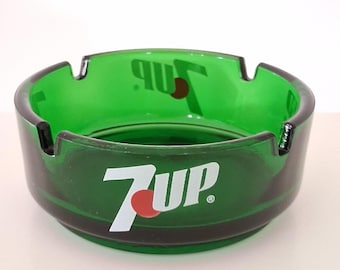 ヴィンテージ 7UP ボトル 10 オンス コレクタブル レトロ グリーン