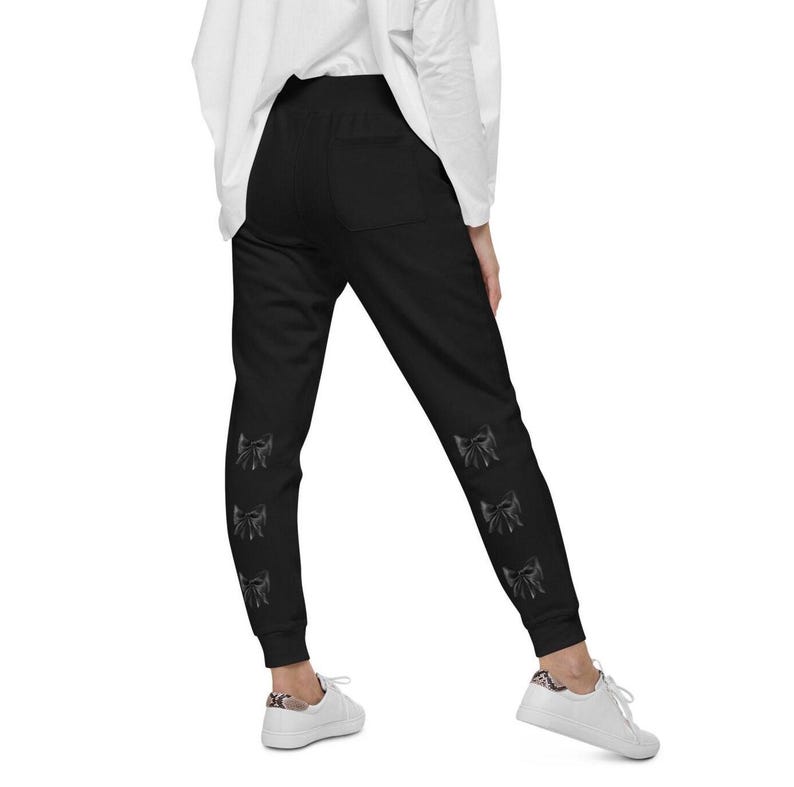 jogger pants/ bows/ bow ties/ chic style/ cute sweatpants/ women's sweatpants/ unisex sweatpants/ valentines day/ fashion sweatpants/ fashion joggers/ coquette clothing/ coquette sweatpants/ coquette, fashion finds