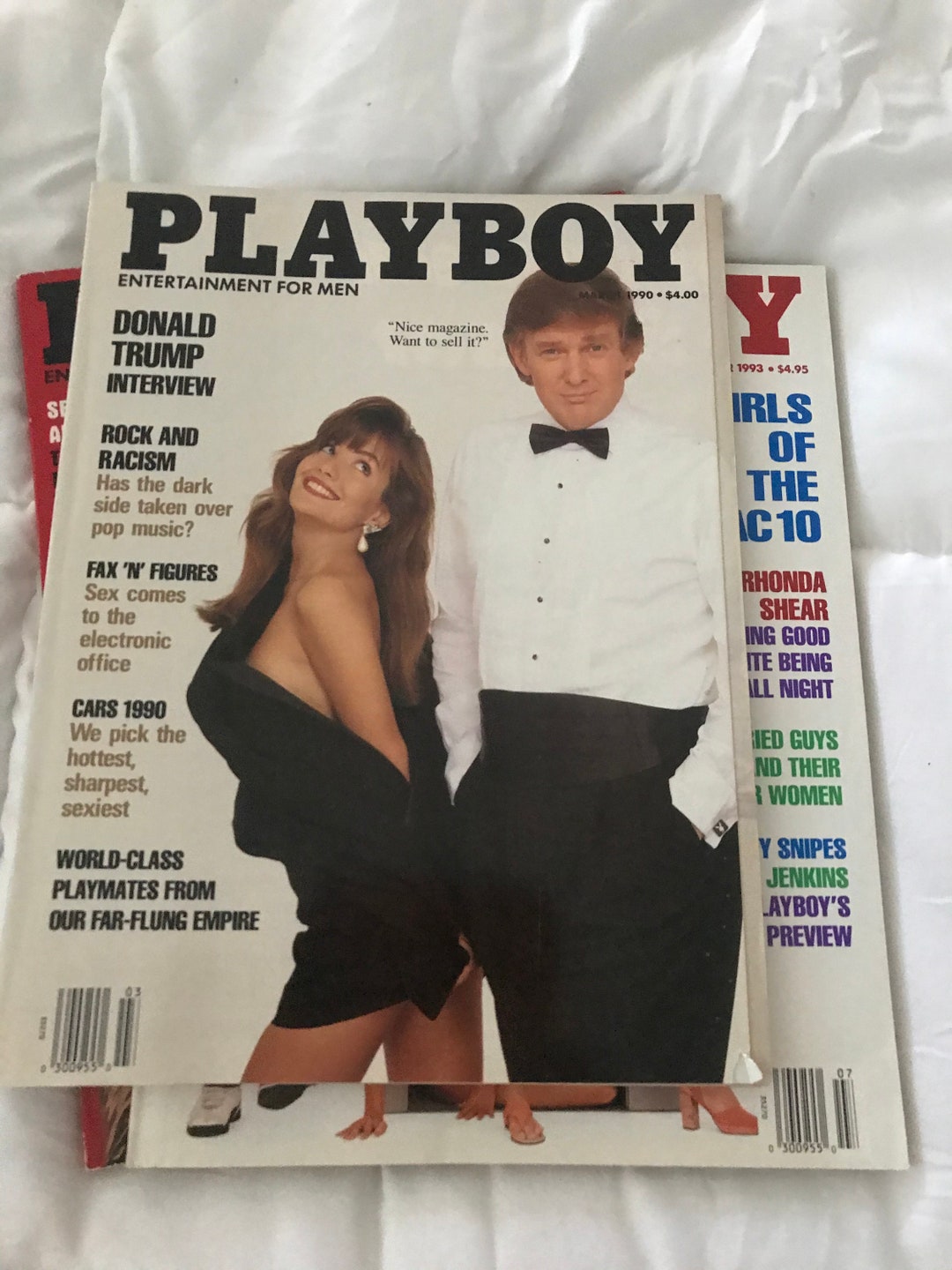 Playboy March 1990 Edition - Etsy