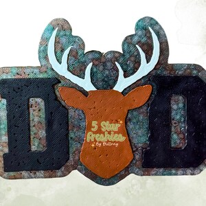 Camo Dad Deer Freshie | Hunting Car Air Freshener