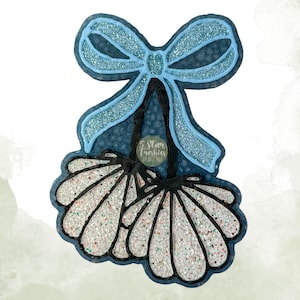 Shells With Bow Freshie | Cute Coastal Beach Car Air Freshener
