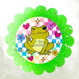 Groovy Frog Freshie | Groovy Frog Freshy | Cute Frog Freshie | Cute Frog Freshy | Frog Freshie | Frog Freshy | Cute Frog | Summer Freshie