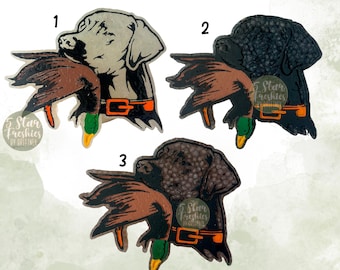 Hunting Dog Freshie | Duck Retriever Car Air Freshener