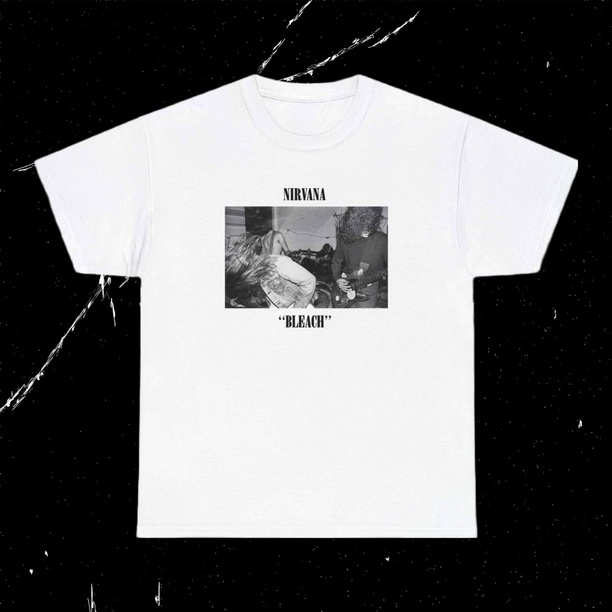 Nirvana Bleach Unisex Cotton Tee 