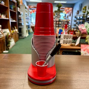 Solo Cup Holder with Marker Slot - Party Cup Organizer for 16oz Cups