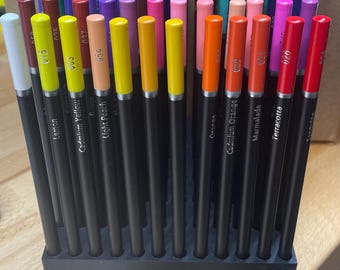 3D Printed 84 Colored Pencil Caddy
