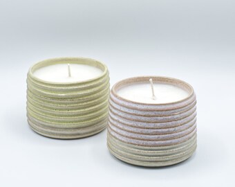 Unique Ceramic Scented Soy Candles