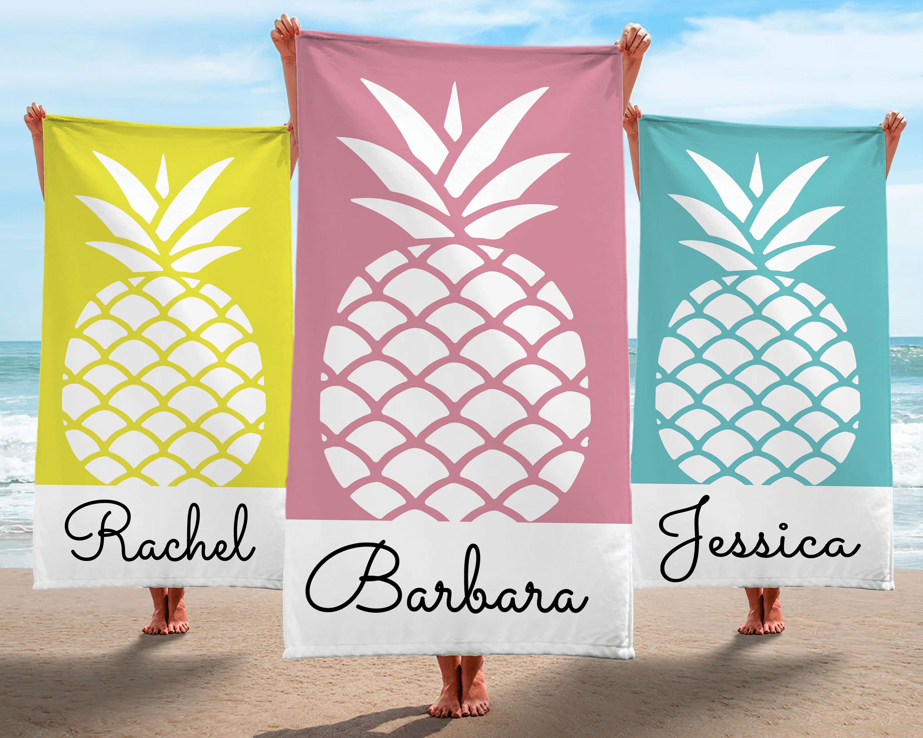 Mermaid Gifts for Girls Personalized Mermaid Beach Towel 