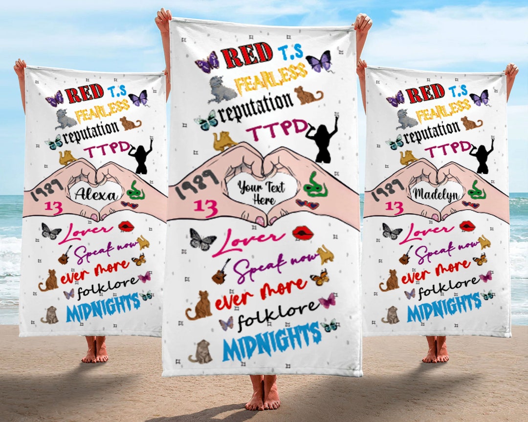 Towel For Rapper Beautiful Images Towel, Valentine's Day, Concert Towel, Vacation Gift ...
