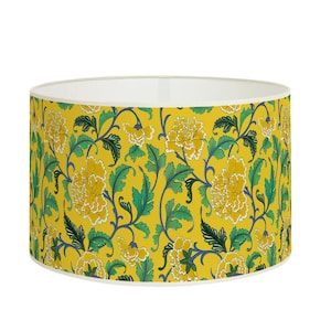Lampshade for table lamp - Floral Vintage pattern lampshade - Available as a lamp base or pendant.
