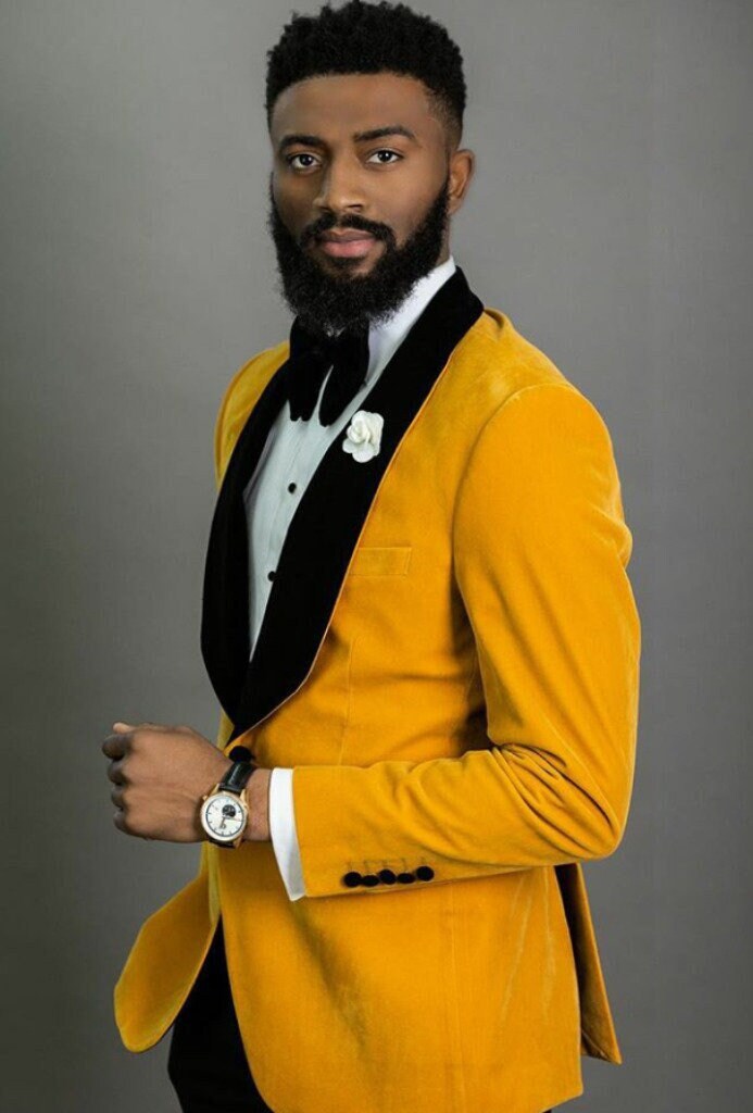 Mens yellow store sports coat