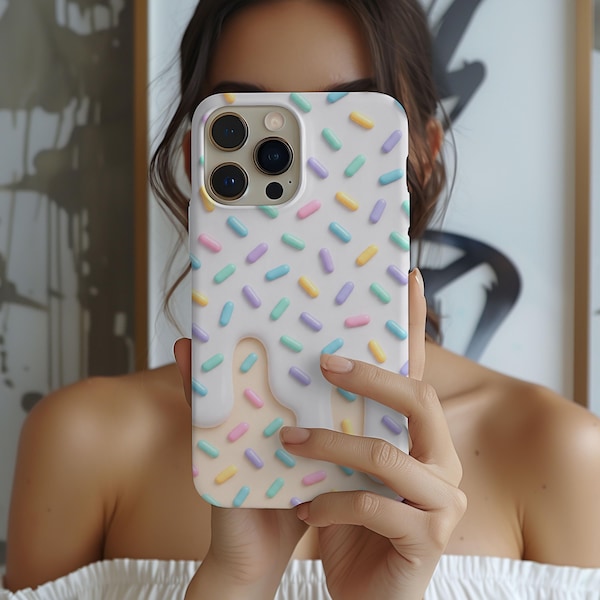 Frosting Phone Case | White Icing iPhone (MagSafe Compatible) & Samsung Cover