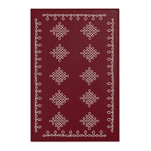 Area Rugs Pooja Carpet Unique Design Rug Traditional desi design