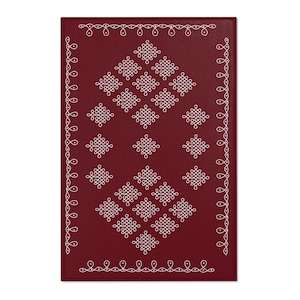 Area Rugs Pooja Carpet Unique Design Rug Traditional desi design