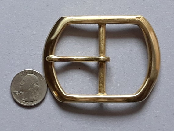 Traditional Solid brass 1 3/4 " buckle - image 3