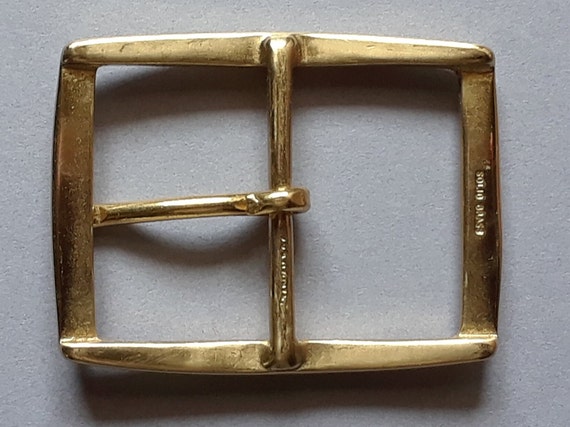 Solid brass 1 3/4" traditional buckle - image 3