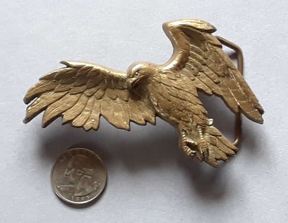 Brass flying eagle - image 3