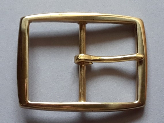 Solid brass 1 3/4" traditional buckle - image 1