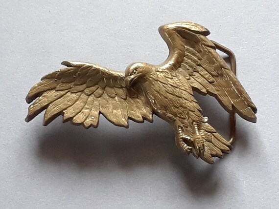 Brass flying eagle - image 1