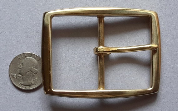 Solid brass 1 3/4" traditional buckle - image 4
