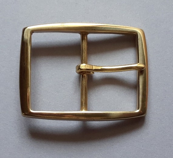Solid brass 1 3/4" traditional buckle - image 2