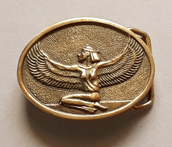 Brass Isis Egyptian god