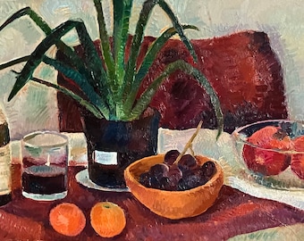 Natura morta con melograni