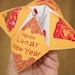 Lunar New Year Cootie Catcher, Chinese New Year Fortune Teller, Fun ...