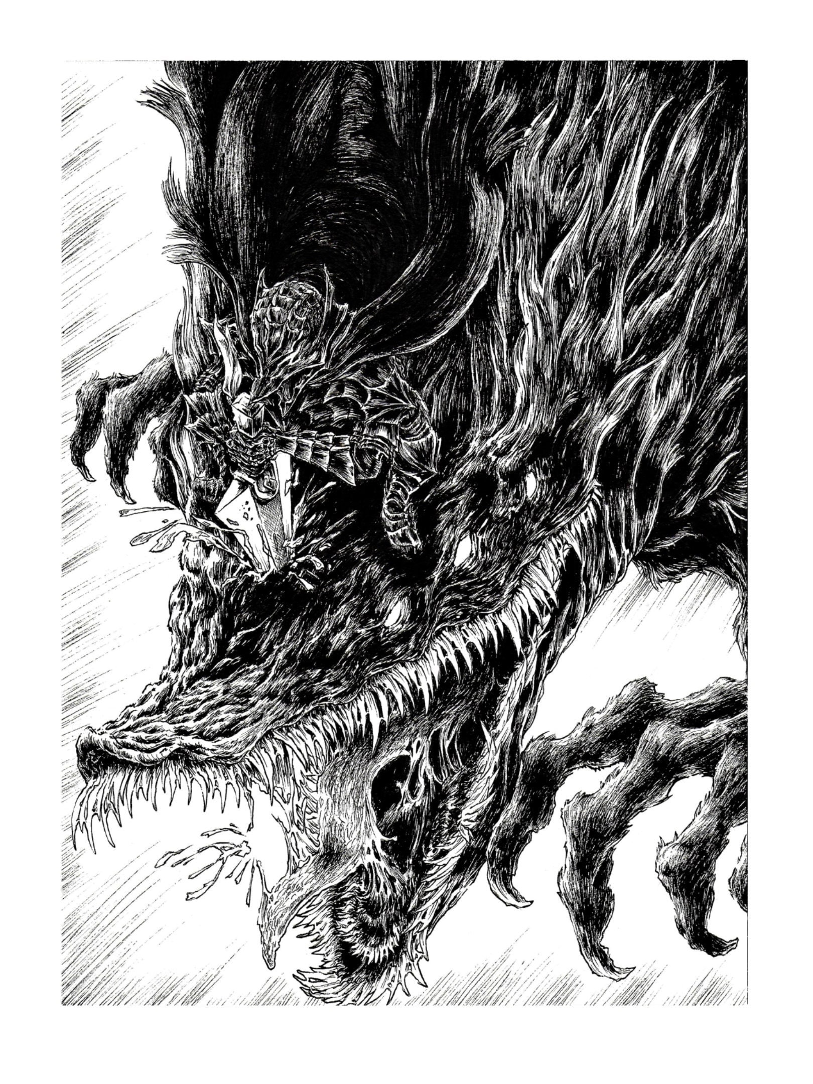 Berserk X DSIII - Print Format A3 (42x29.7cm-11.7x16.5in) - Etsy