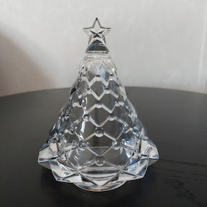 Portacandele votivo natalizio vintage Cristal D&#39;arques