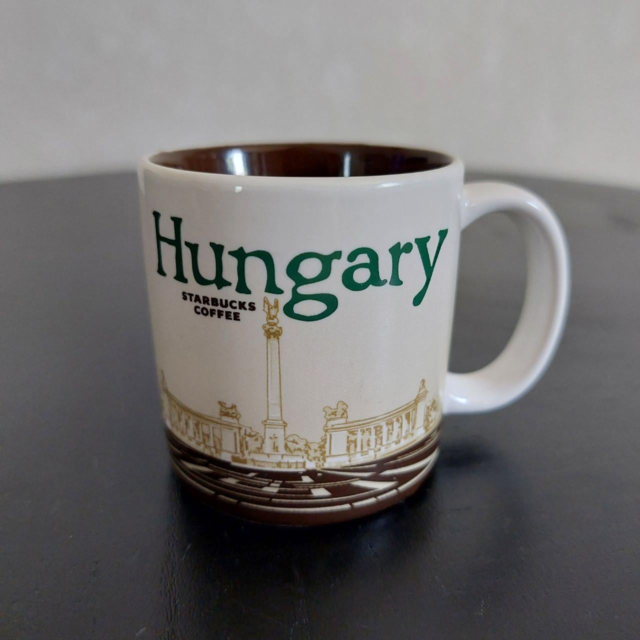 3 Oz Starbucks 2017 Global Icon Hungary Mug, Magyarorszag Hungary