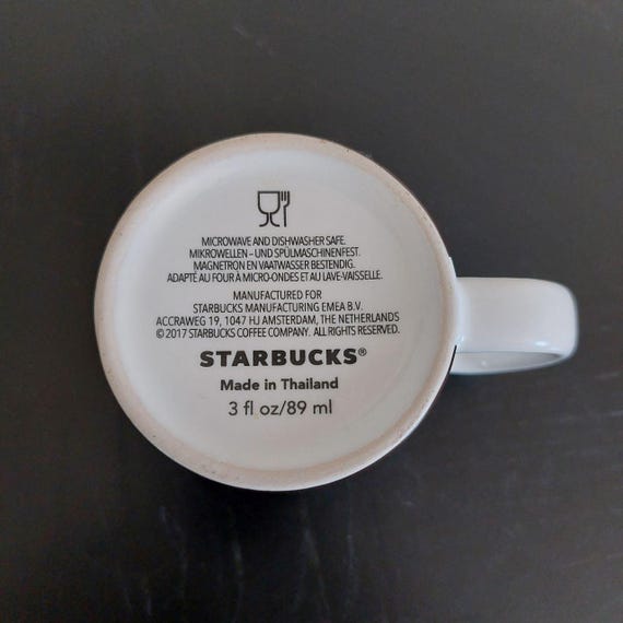 3 Oz Starbucks 2017 Global Icon Hungary Mug, Magyarorszag Hungary Espresso  Demitasse Cup - Etsy